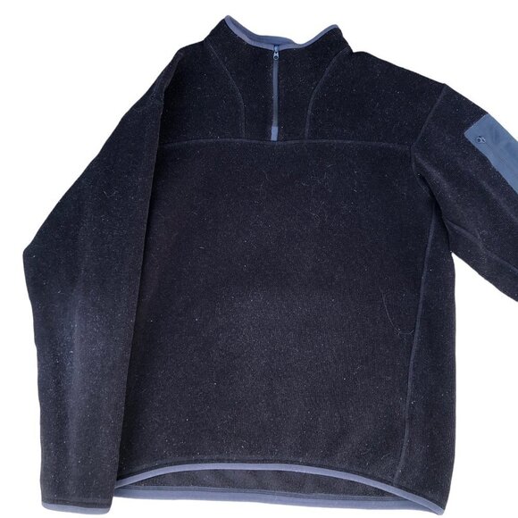 VINTAGE Arc'Teryx Polartec Jacket Black Large - Picture 4 of 15